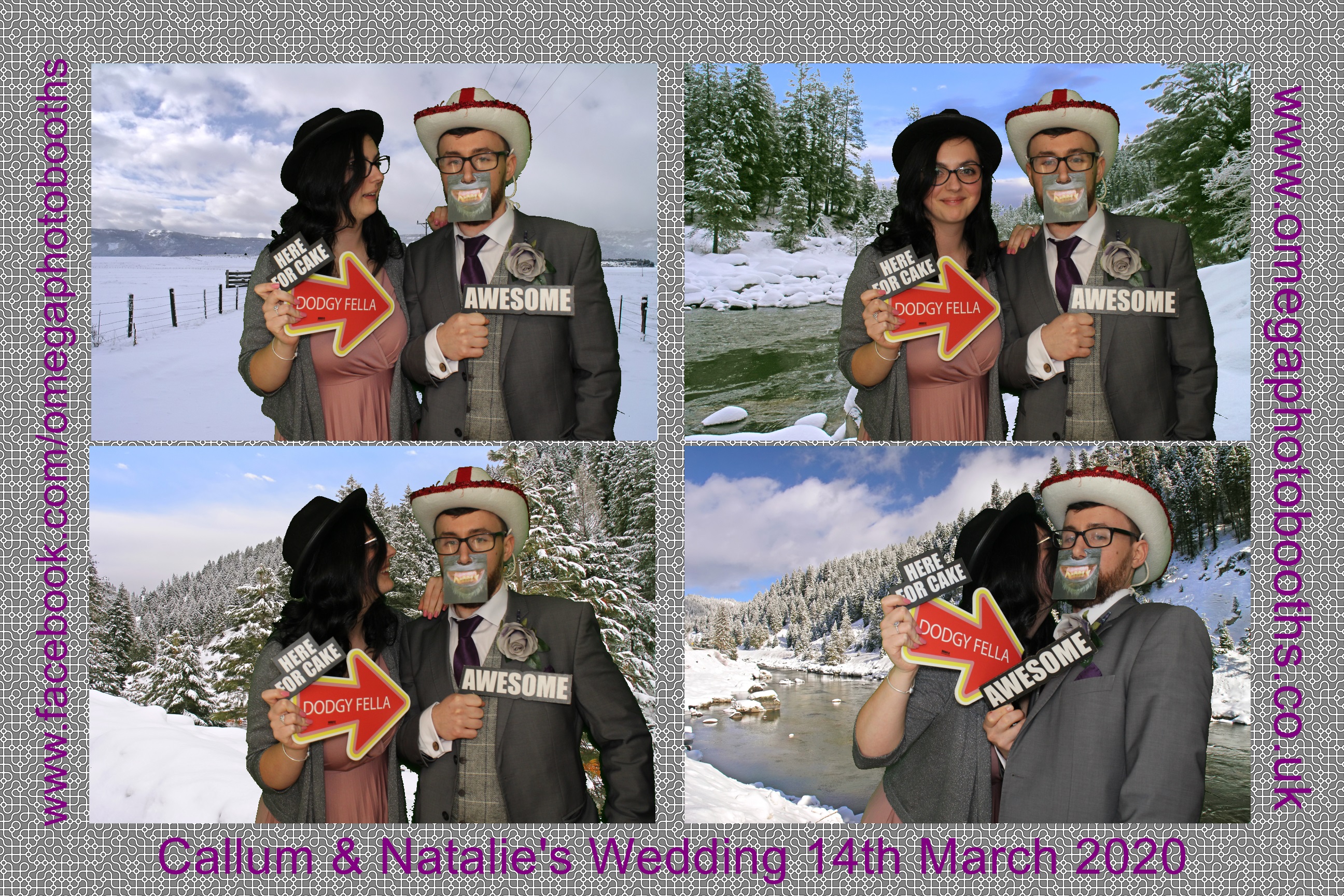 Callum and Natalie's Wedding | View more photos from the event at gallery.omegaphotobooths.co.uk/u/Omega-Photobooths/Callum-and-Natalies-Wedding